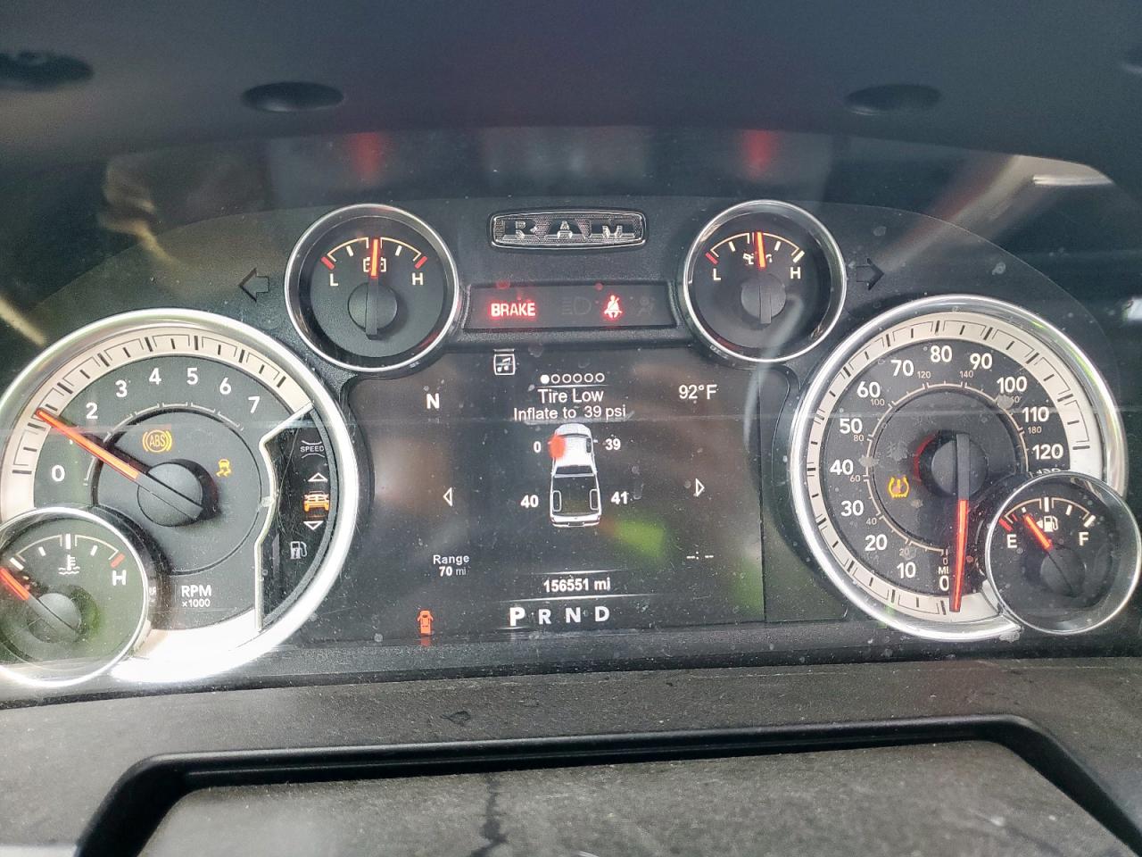 2015 RAM 1500 VIN 1C6RR7NT6FS587818 Copart auction photo, front end / rear end damage thumbnail 9