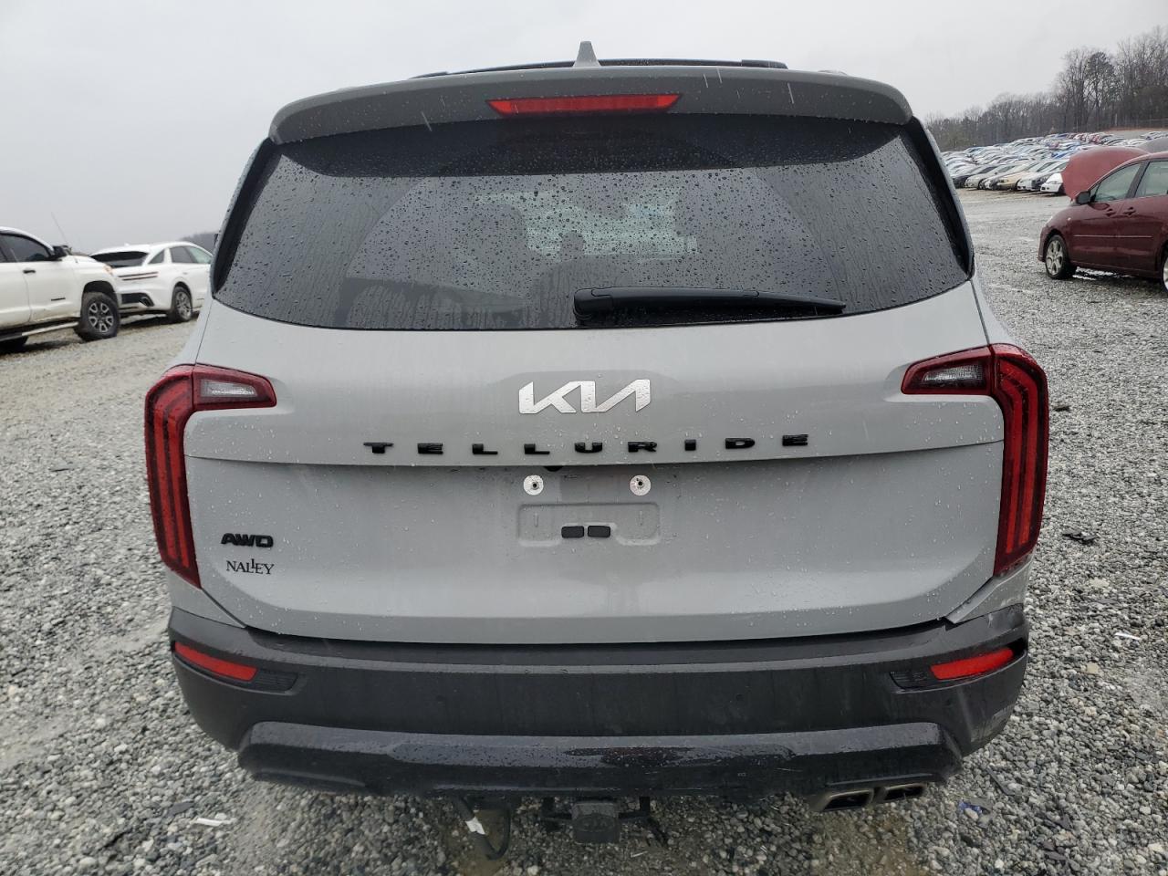 2022 KIA Telluride VIN 5XYP5DHCXNG223489 Copart auction photo, front end / rear end damage thumbnail 6