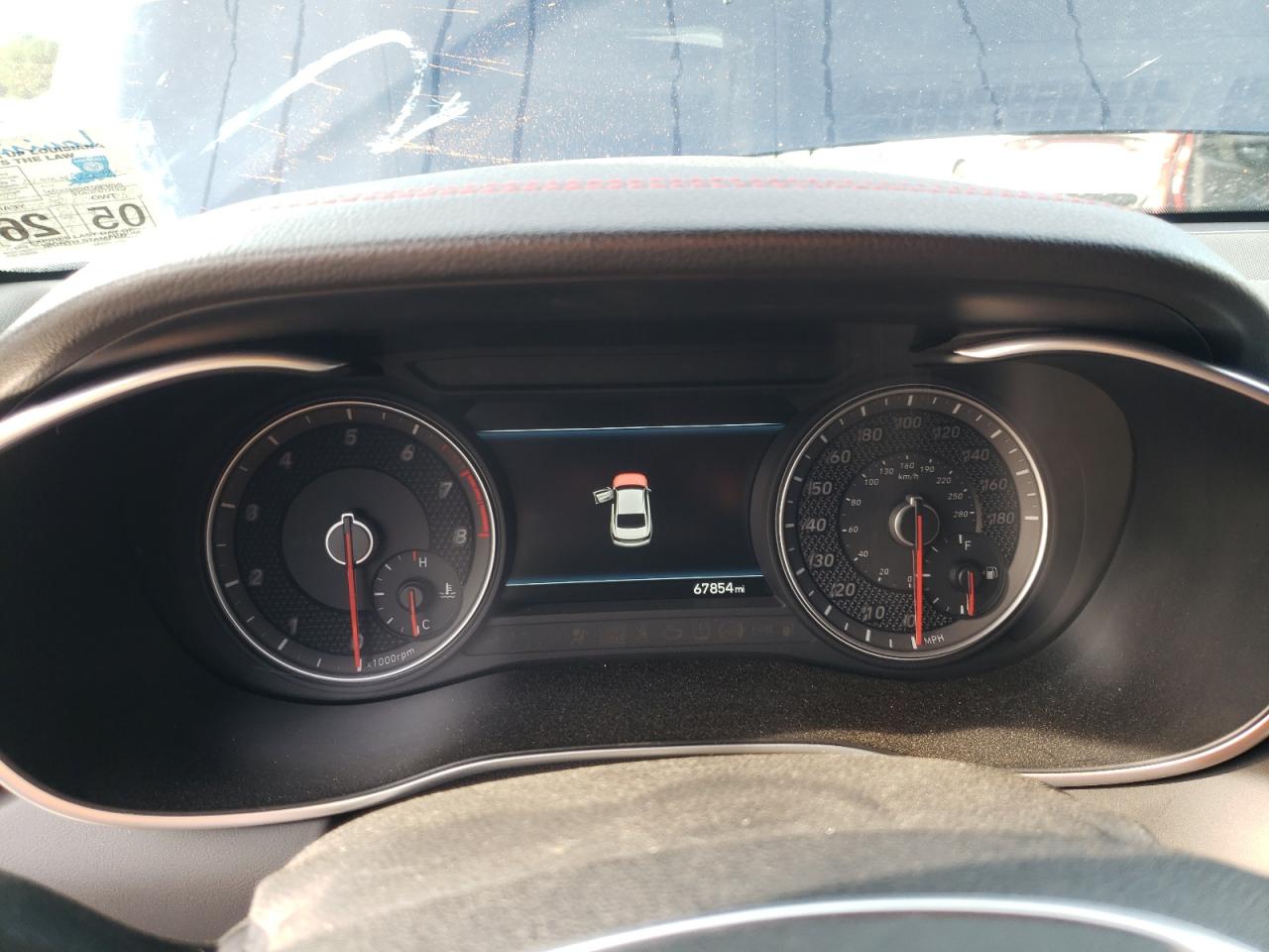2019 Genesis G70 VIN KMTG34LE8KU021082 Copart auction photo, front end damage thumbnail 9