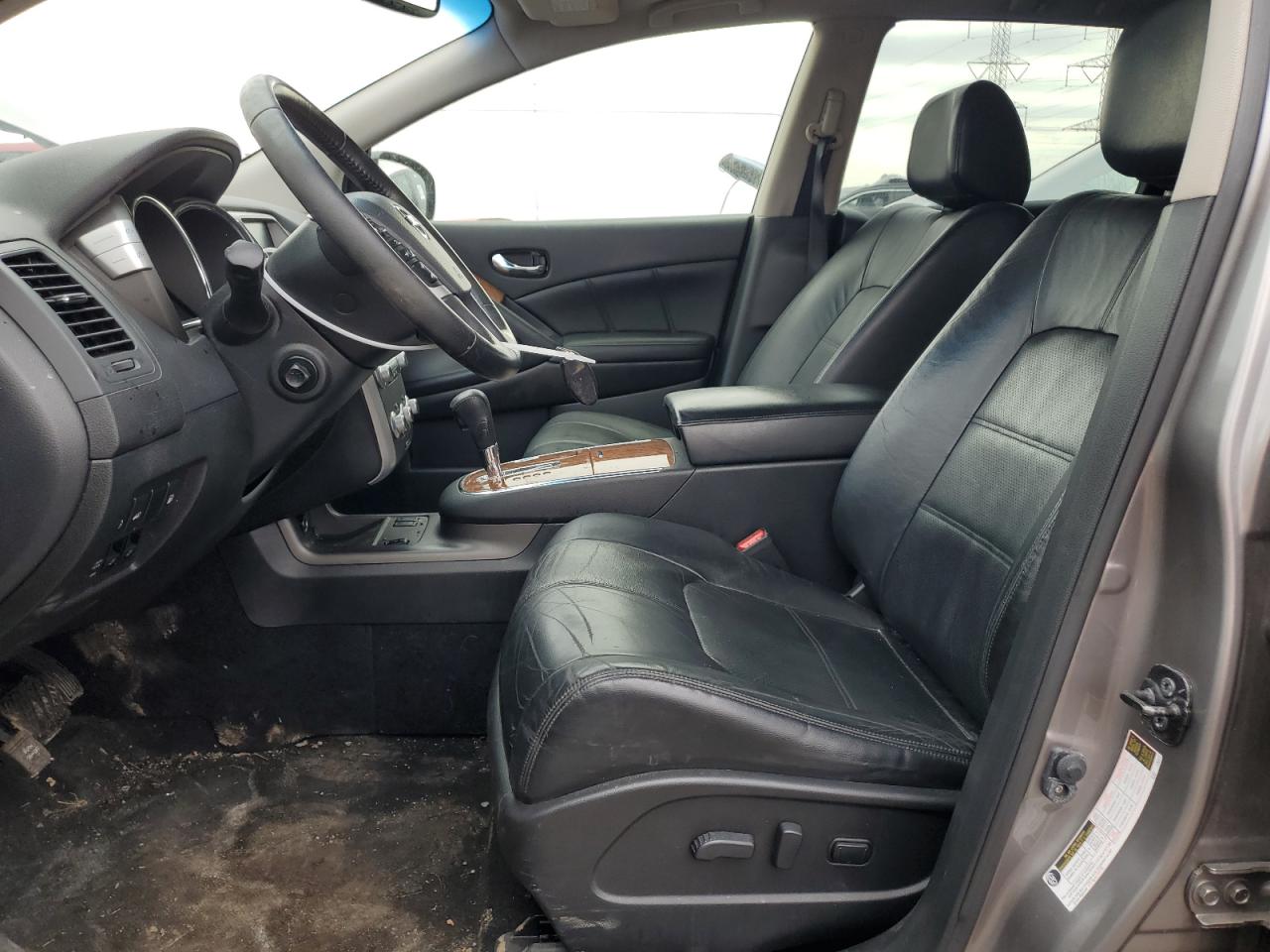 2012 Nissan Murano VIN JN8AZ1MW6CW229187 Copart auction photo, front end / rear end damage thumbnail 7