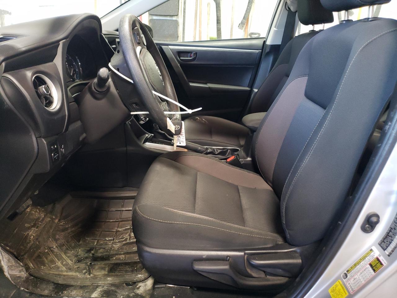 2017 Toyota Corolla VIN 2T1BURHE0HC864310 Copart auction photo, front end / side damage thumbnail 7