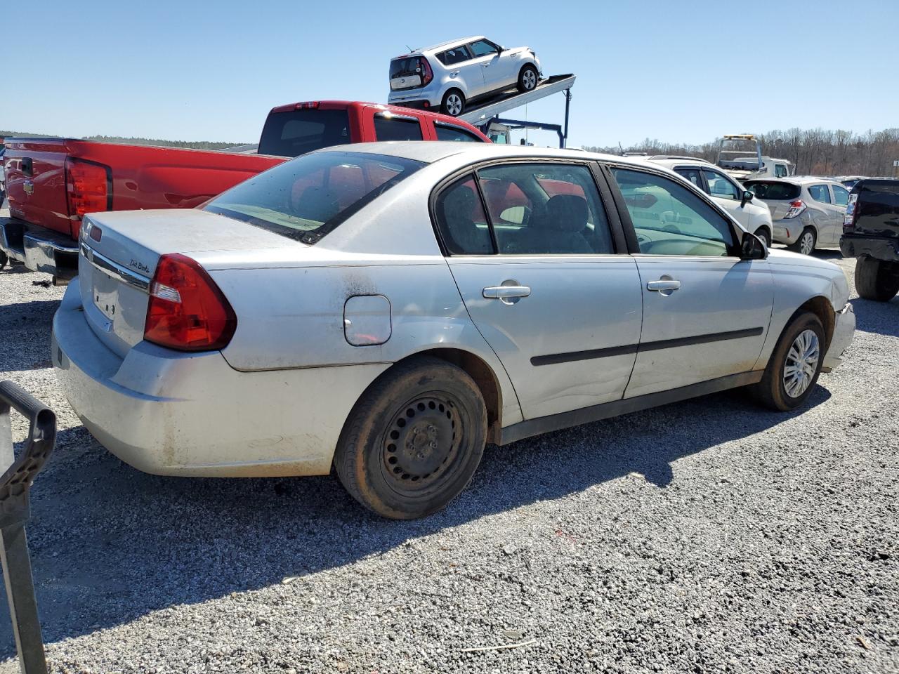 2005 Chevrolet Malibu VIN 1G1ZS52F05F143124 Copart auction photo, front end / side damage thumbnail 3