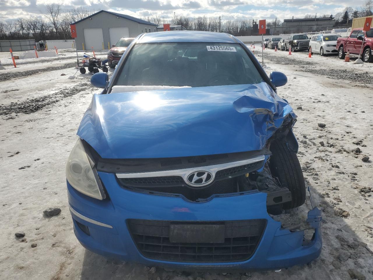 2011 Hyundai Elantra VIN KMHDB8AE3BU106440 Copart auction photo, front end / undercarriage damage thumbnail 5
