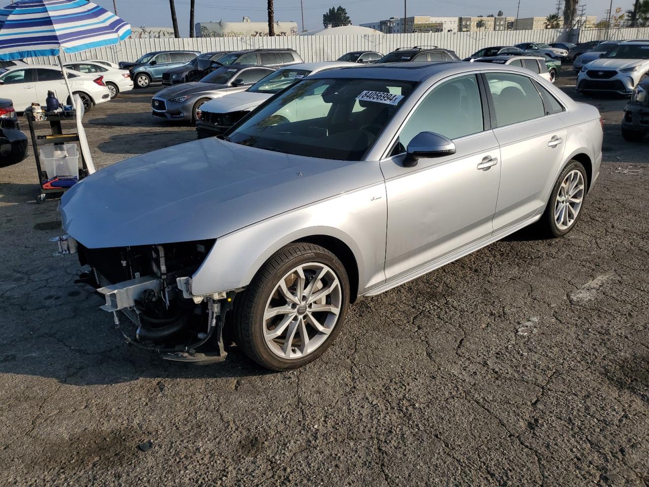 2019 Audi A4 VIN WAUENAF47KA021154