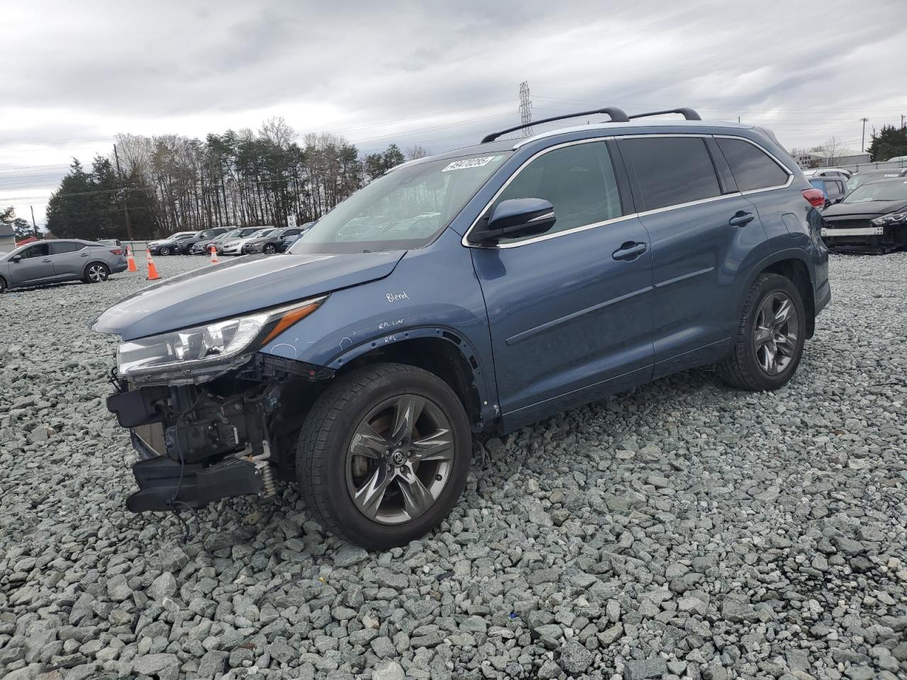 2017 Toyota Highlander VIN 5TDDZRFH8HS421501