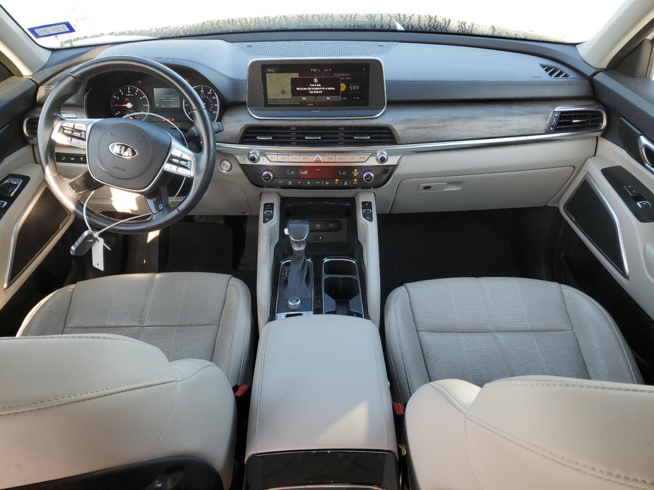 2020 KIA Telluride VIN 5XYP34HC1LG068141 Copart auction photo, front end / minor dent/scratches damage thumbnail 8