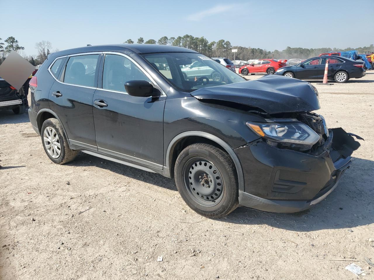 2017 Nissan Rogue VIN KNMAT2MV1HP575448 Copart auction photo, front end / minor dent/scratches damage thumbnail 4