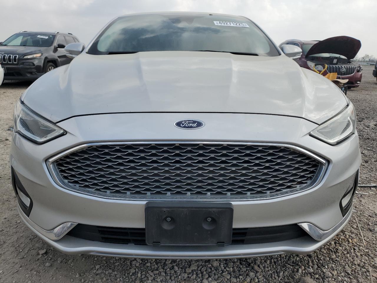 2019 Ford Fusion VIN 3FA6P0RU8KR156243 Copart auction photo, water/flood / minor dent/scratches damage thumbnail 5
