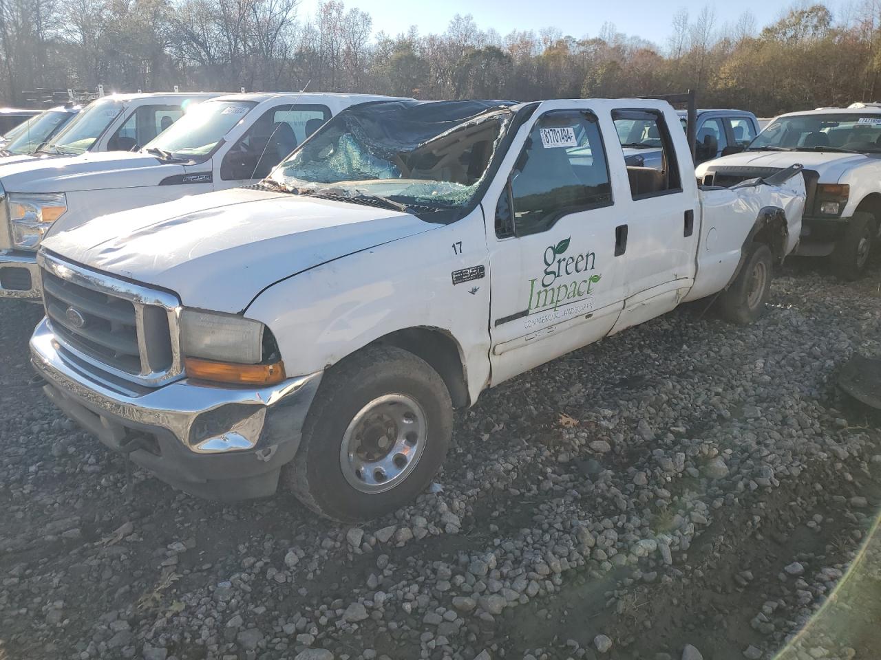 2001 Ford F350 VIN 1FTSW30F71EB21223
