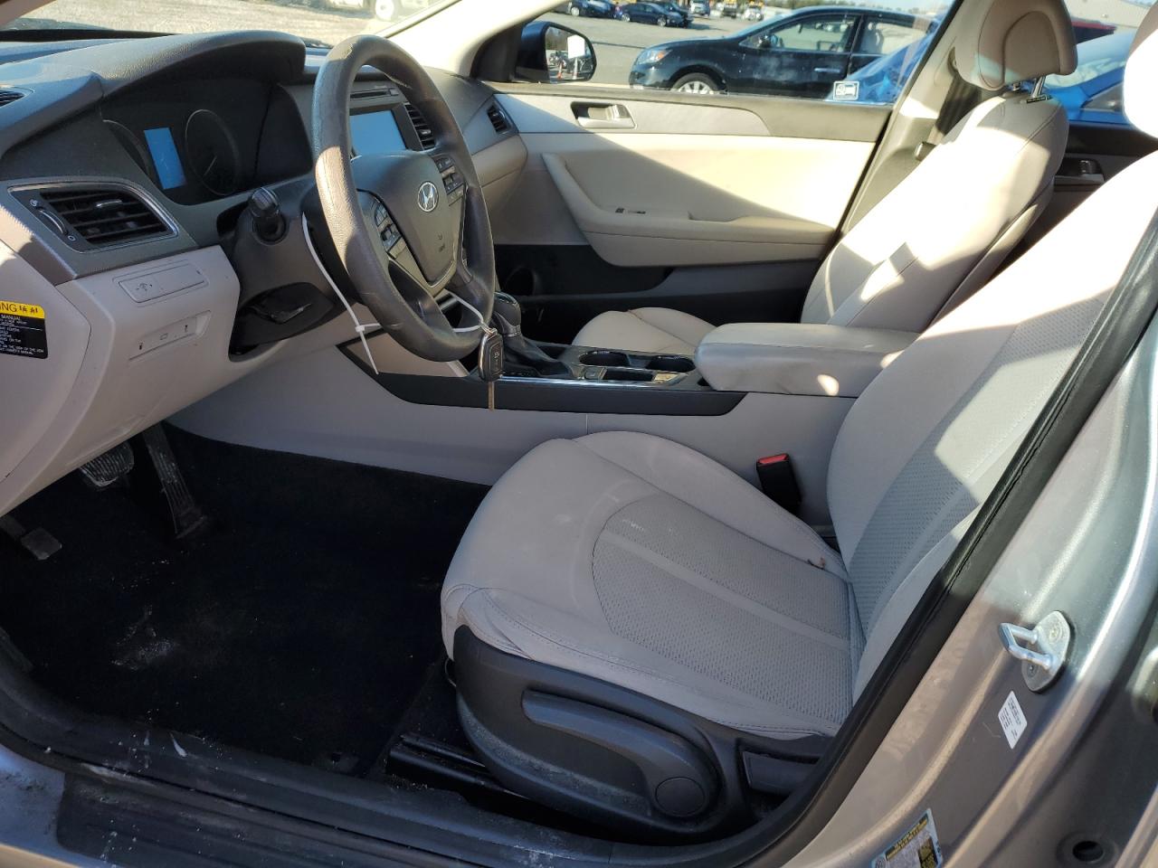 2016 Hyundai Sonata VIN 5NPE24AF4GH332451 Copart auction photo, side / rear end damage thumbnail 7