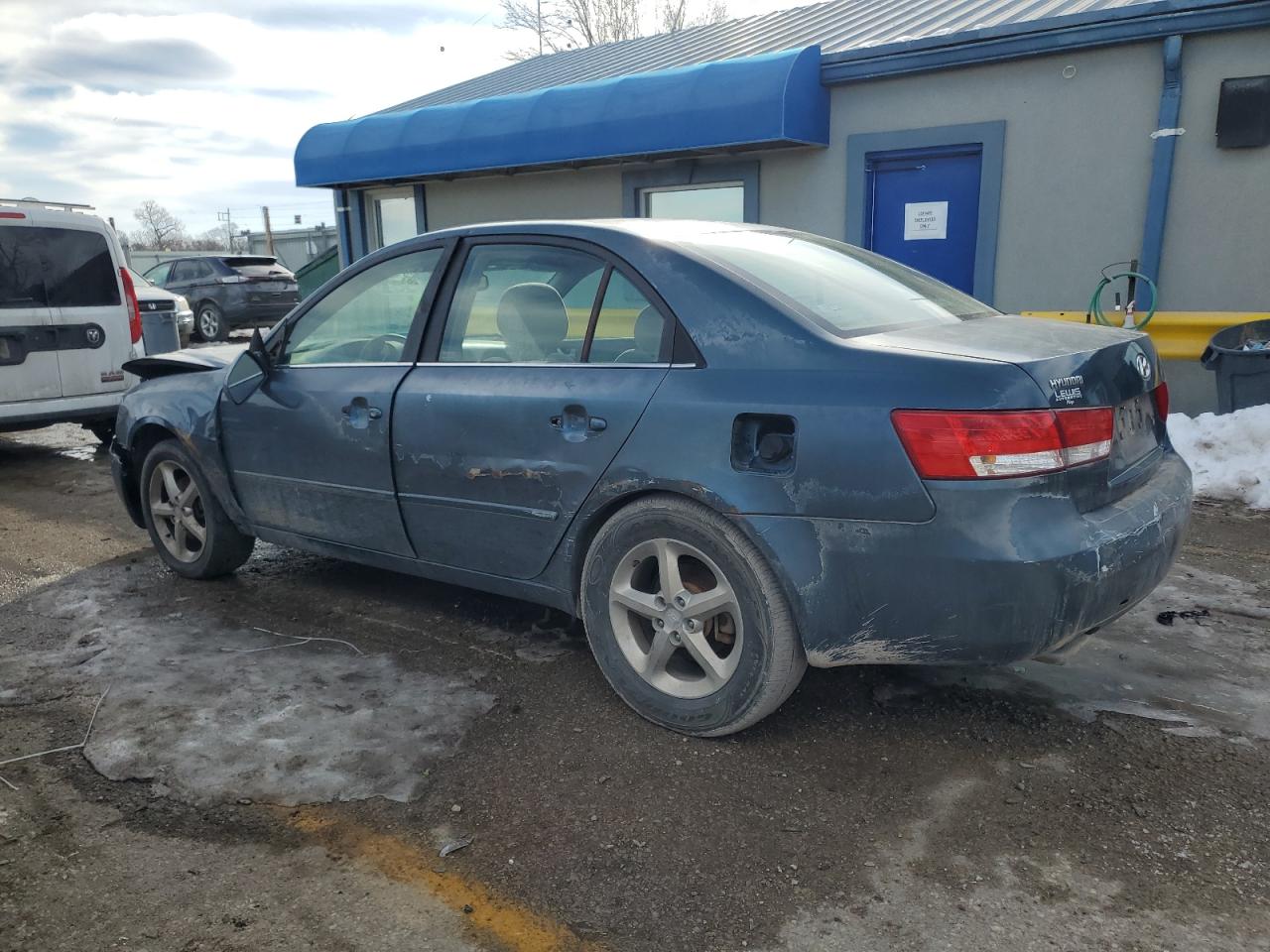 2006 Hyundai Sonata VIN 5NPEU46FX6H127749 Copart auction photo, all over damage thumbnail 2