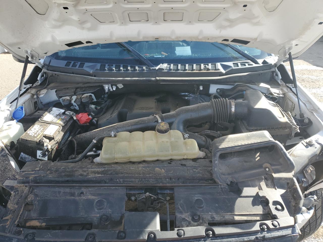 2020 Ford F-150 VIN 1FTEW1E45LKD57477 Copart auction photo, rollover damage thumbnail 11