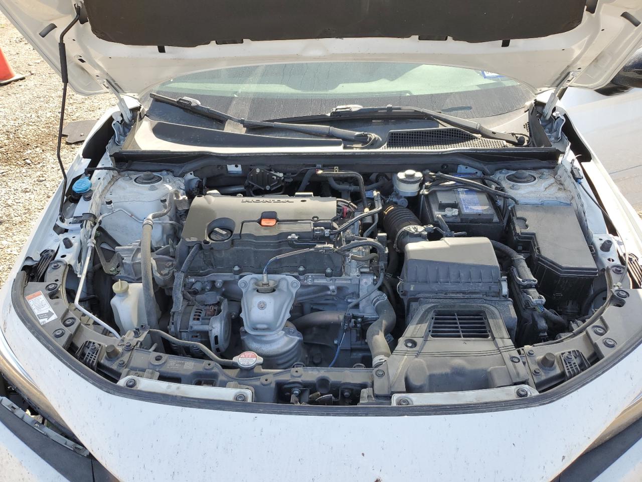 2022 Honda Civic VIN 2HGFE2F53NH517646 Copart auction photo, front end / undercarriage damage thumbnail 12