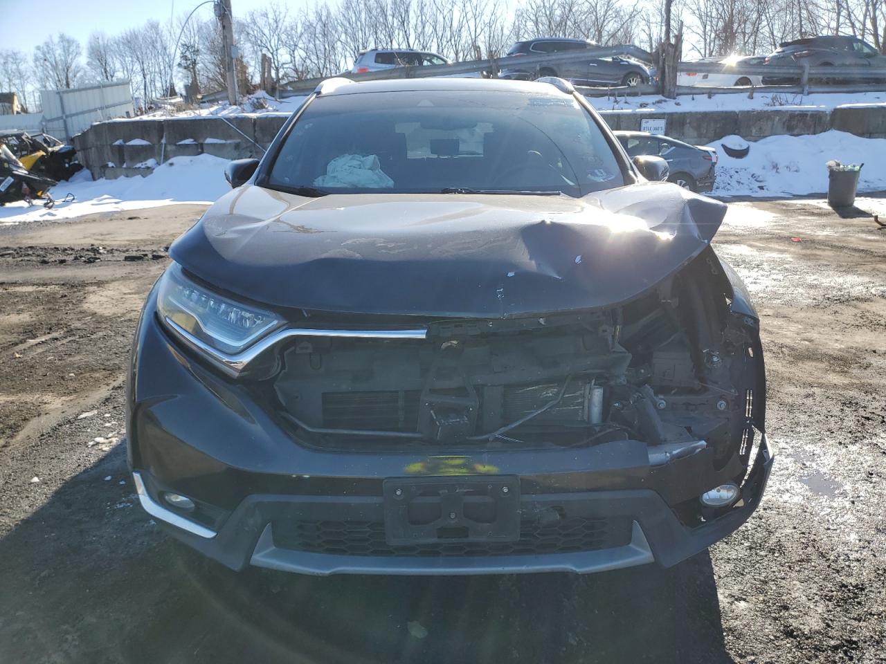 2017 Honda CR-V VIN 2HKRW2H95HH630048 Copart auction photo, front end / minor dent/scratches damage thumbnail 5