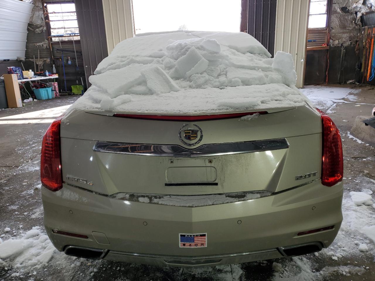 2014 Cadillac CTS VIN 1G6AX5SX2E0135689 Copart auction photo, front end damage thumbnail 6