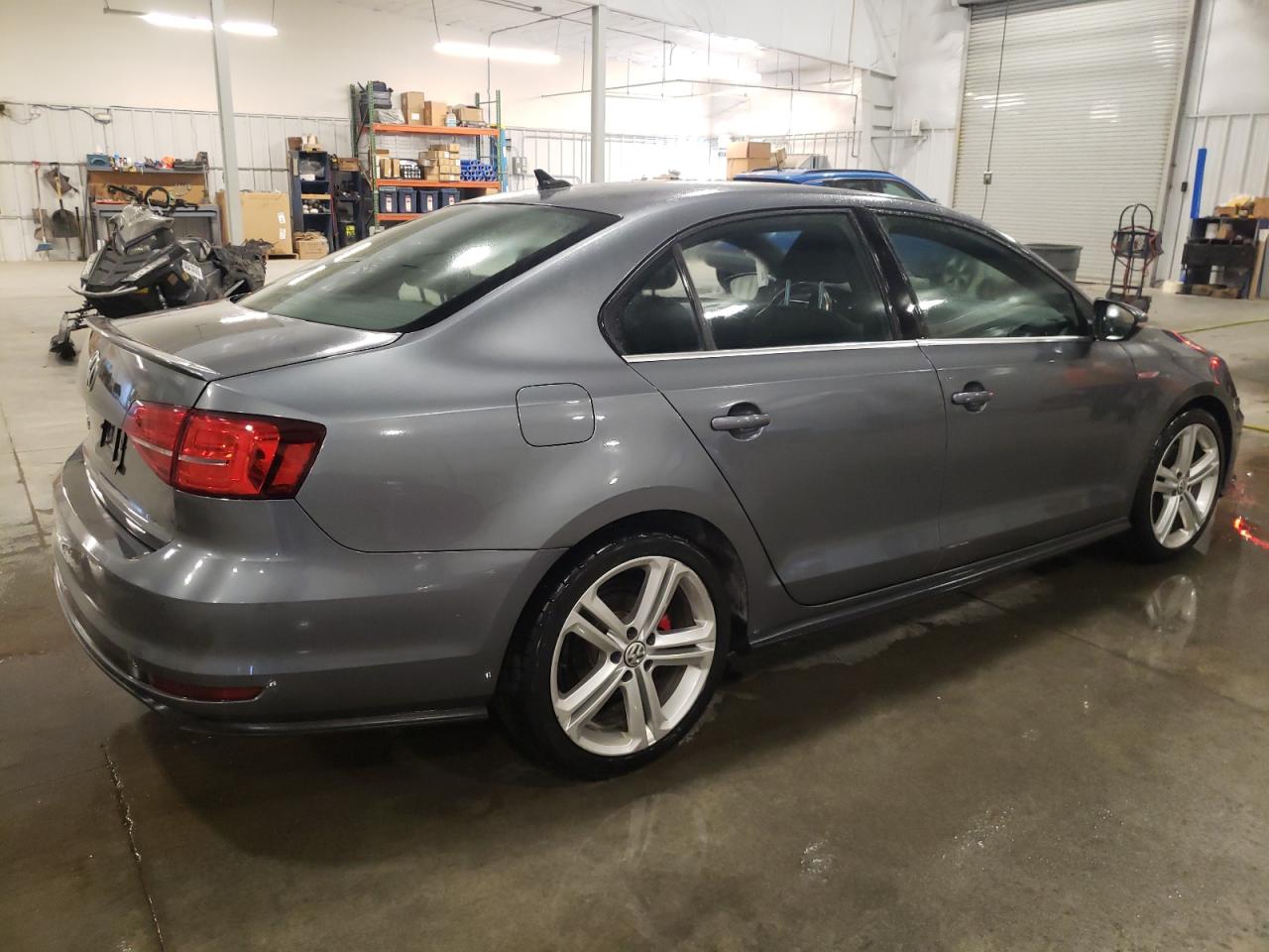 2017 Volkswagen Jetta VIN 3VW4T7AJ6HM415158 Copart auction photo, side damage thumbnail 3