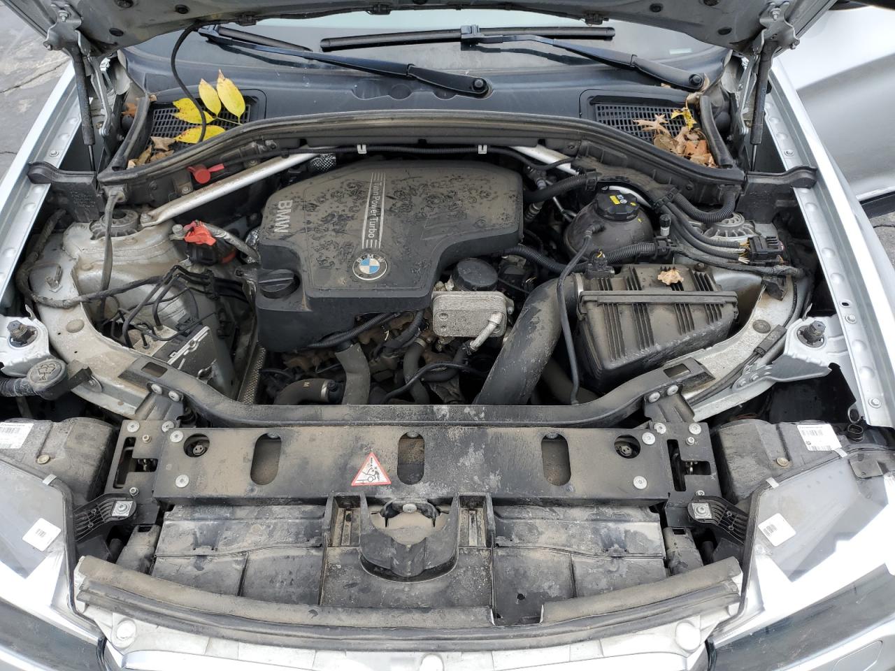 2016 BMW X3 VIN 5UXWX9C59G0D69825 Copart auction photo, side / rear end damage thumbnail 12