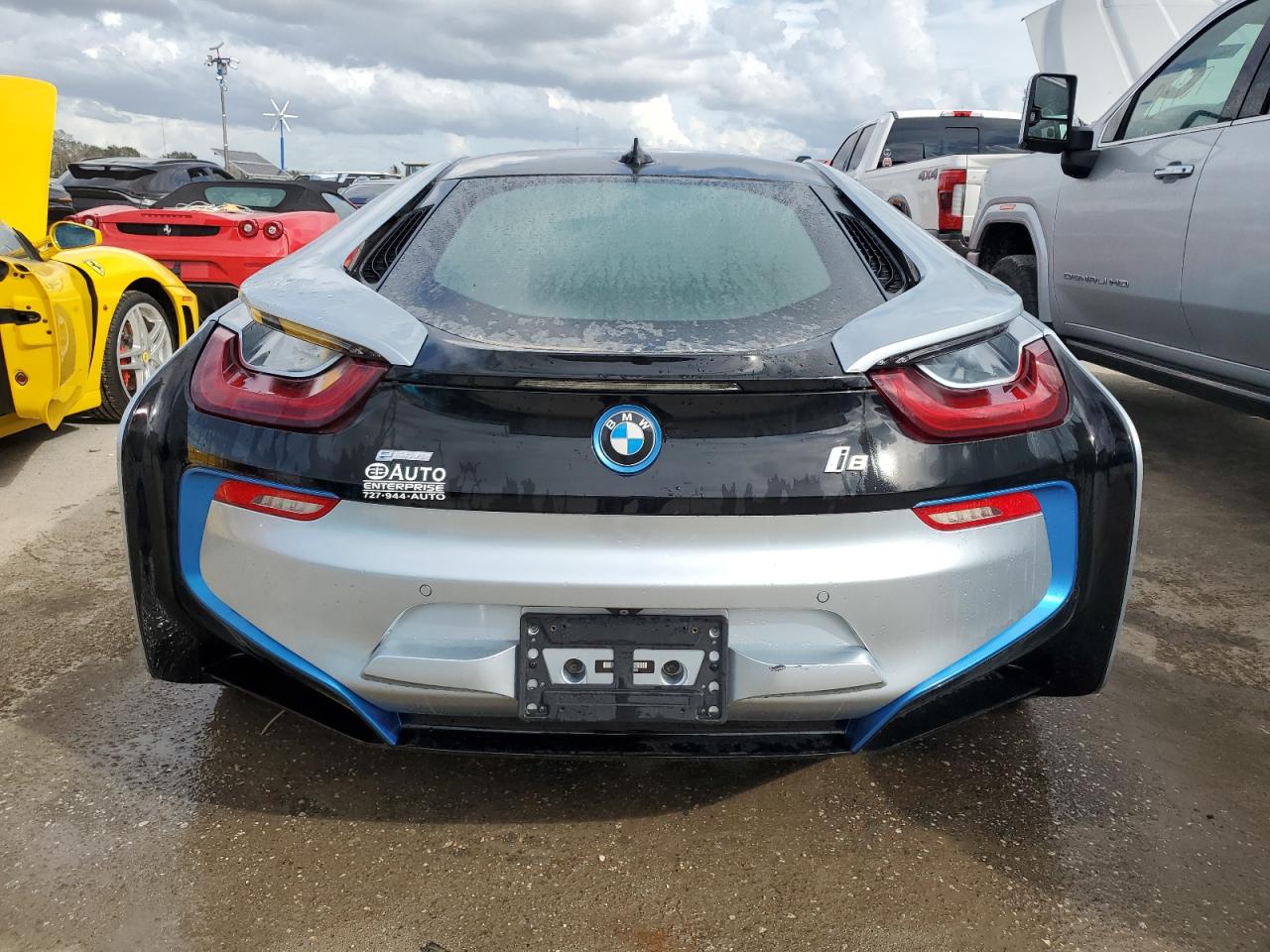 2015 BMW i8 VIN WBY2Z2C58FVX64920 Copart auction photo, water/flood damage thumbnail 6