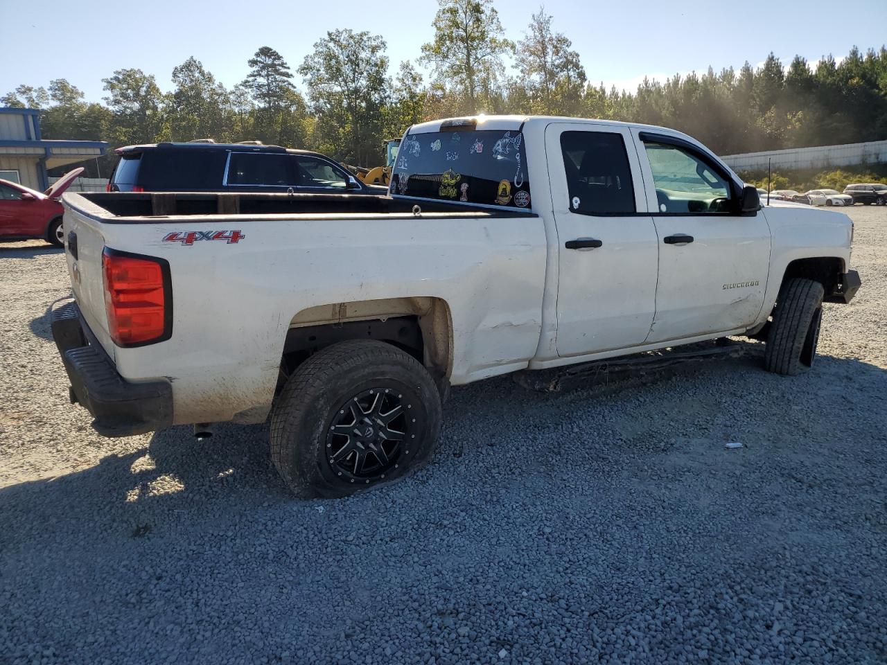 2015 Chevrolet Silverado VIN 1GCVKPEH0FZ182276 Copart auction photo, all over damage thumbnail 3