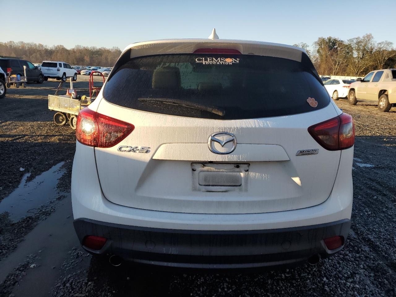 2016 Mazda CX-5 VIN JM3KE2DY4G0840547 Copart auction photo, side damage thumbnail 6