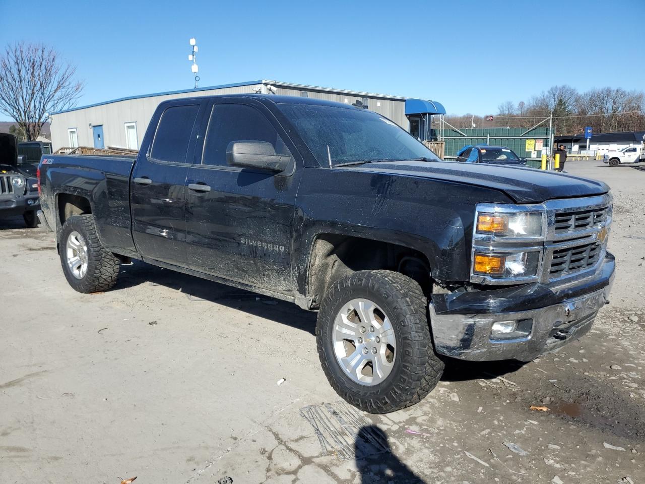 2014 Chevrolet Silverado VIN 1GCVKREC3EZ397357 Copart auction photo, side / minor dent/scratches damage thumbnail 4