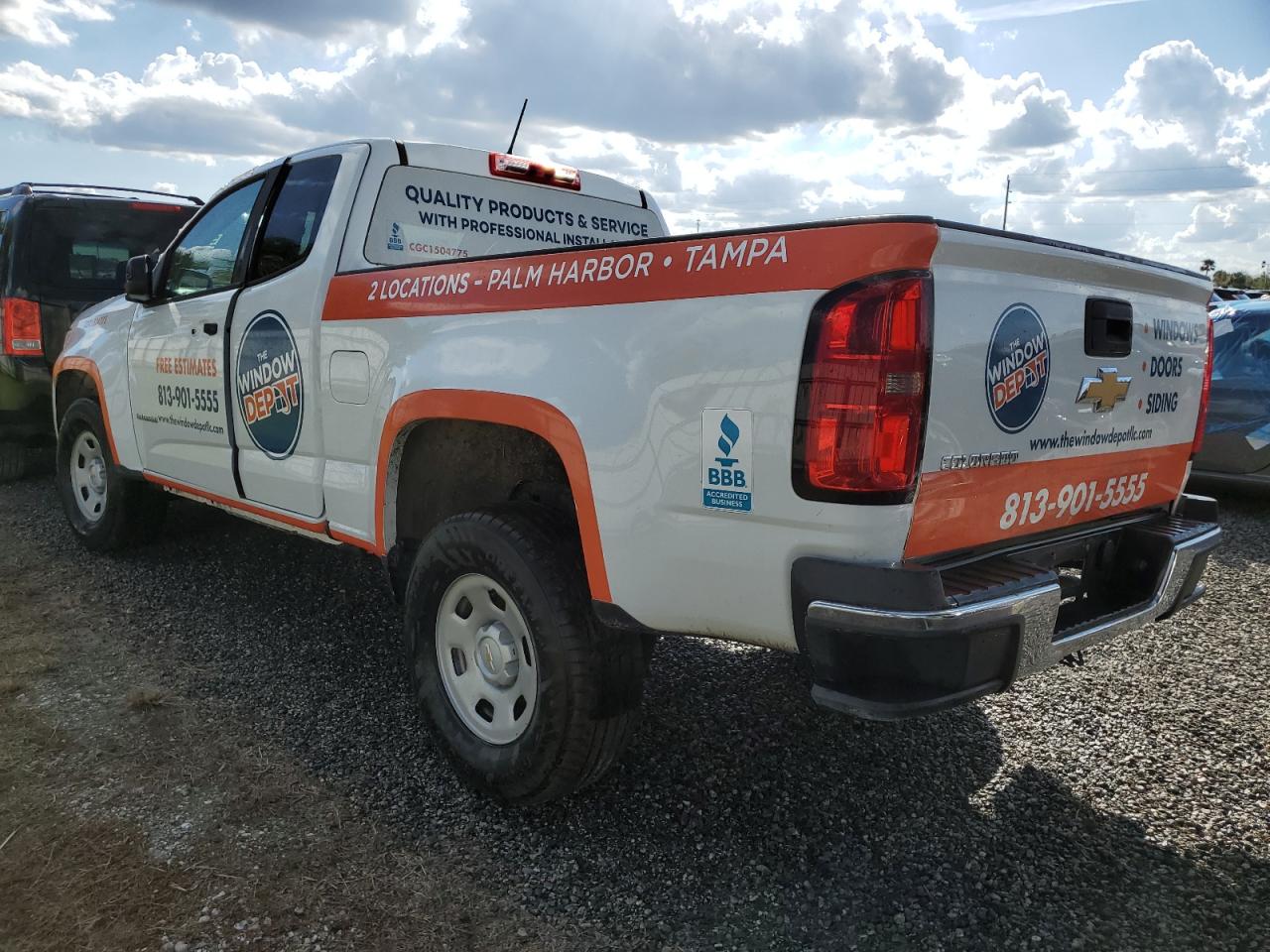 2019 Chevrolet Colorado VIN 1GCHSBEA7K1108381 Copart auction photo, water/flood damage thumbnail 2