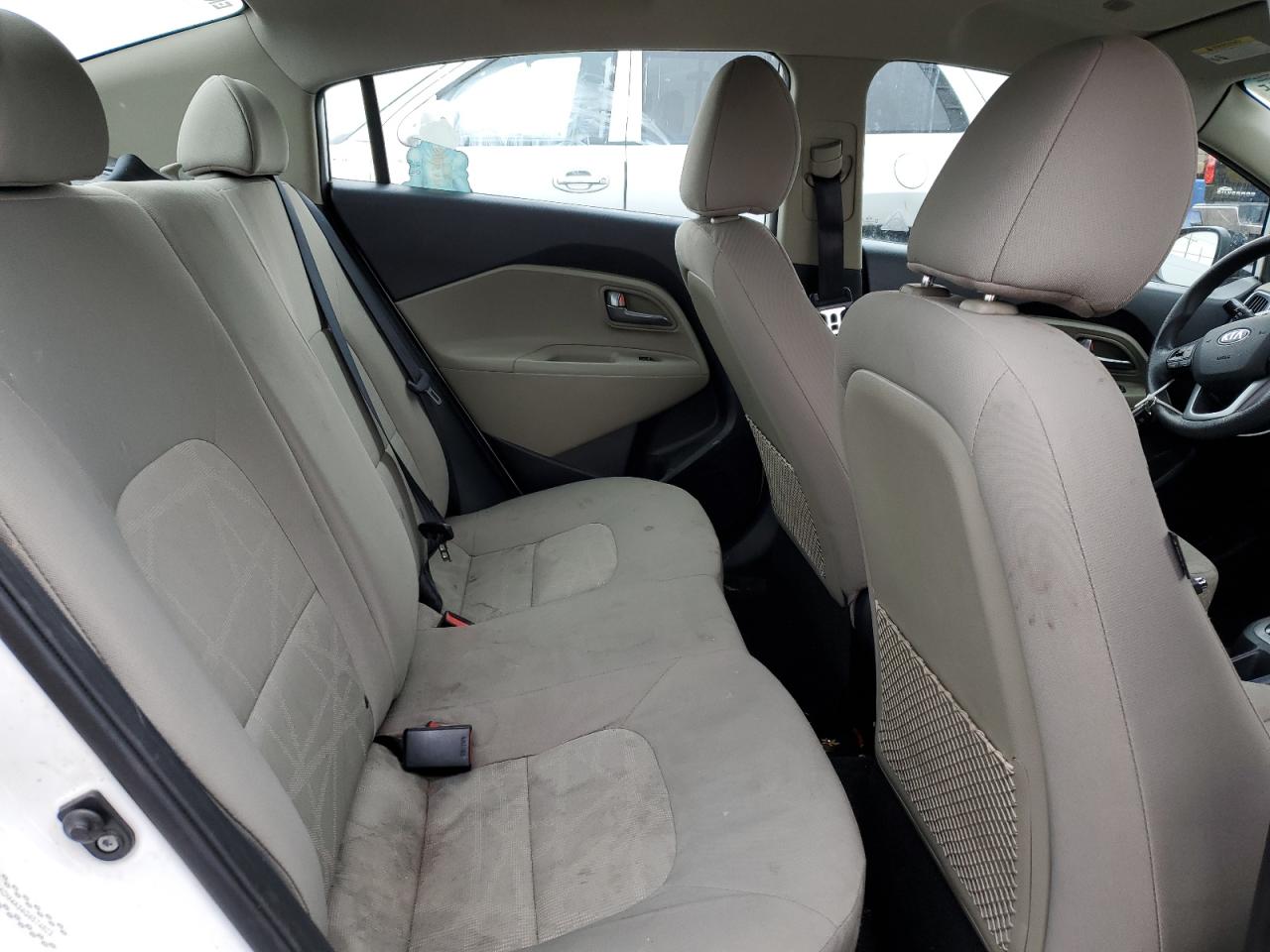 2016 KIA Rio VIN KNADM4A34G6574823 Copart auction photo, vandalism / front end damage thumbnail 10