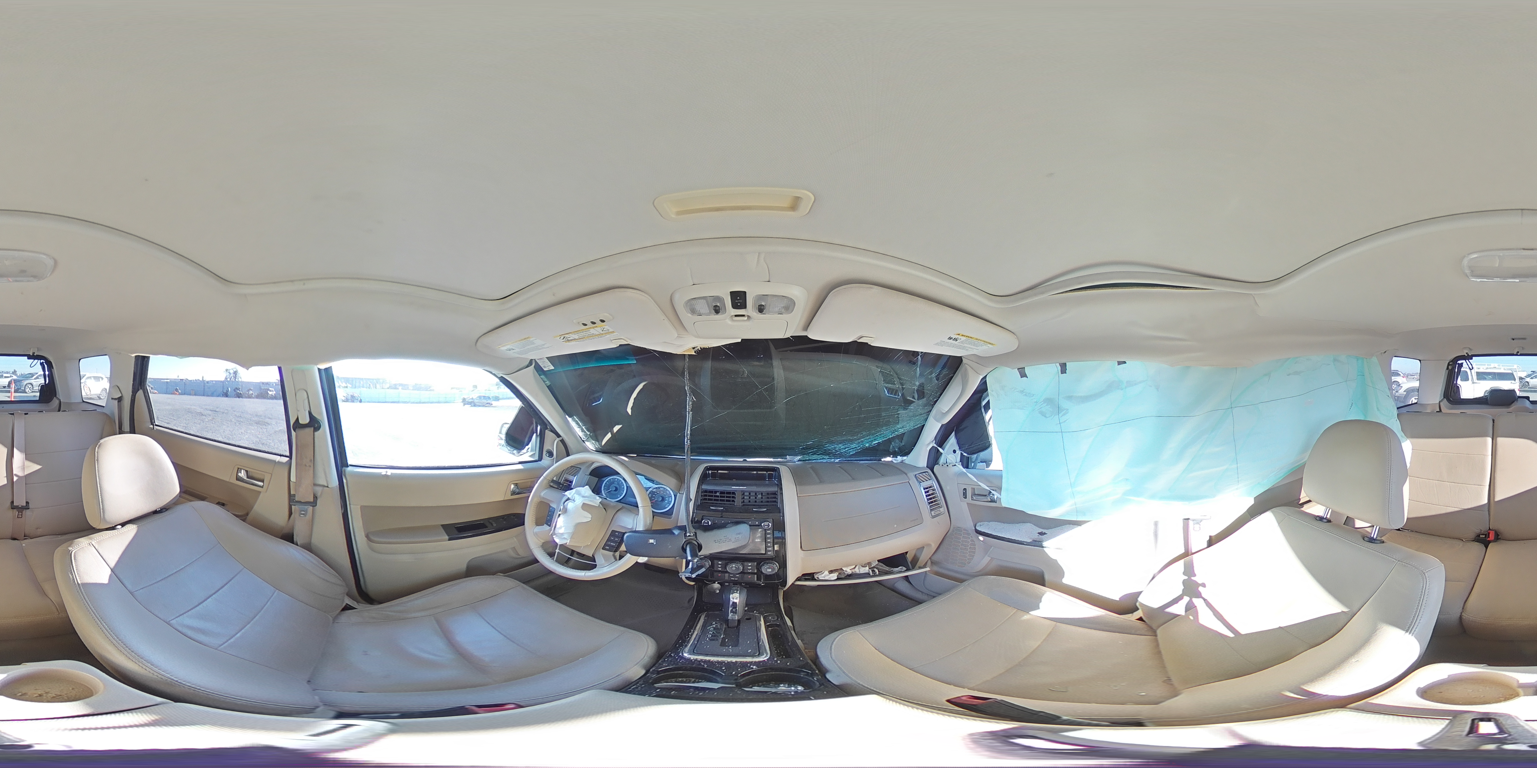 2012 Ford Escape VIN 1FMCU9EG0CKC09397 Copart auction photo, front end / side damage thumbnail 13