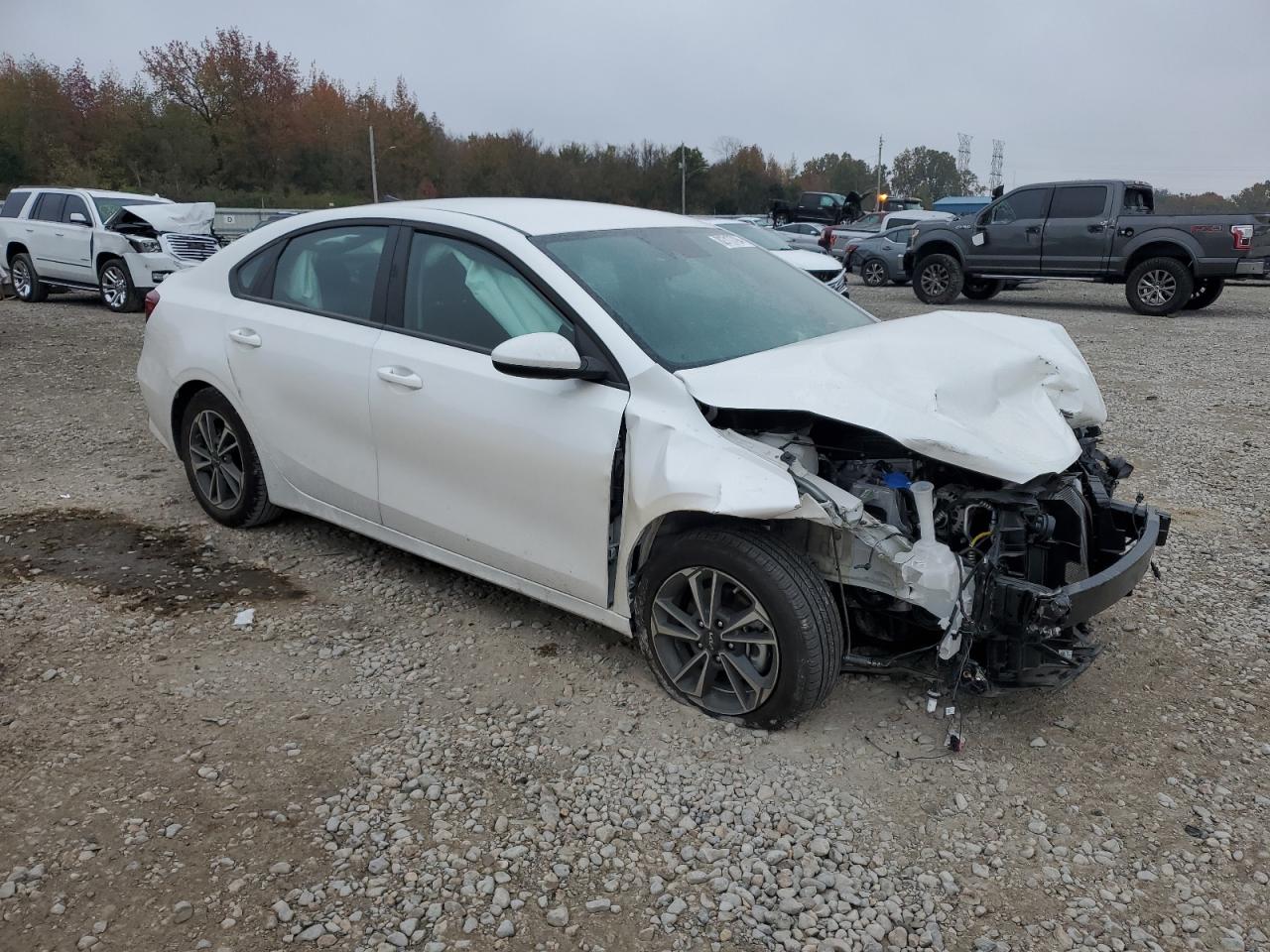 2024 KIA Forte VIN 3KPF24AD6RE771855 Copart auction photo, front end / side damage thumbnail 4