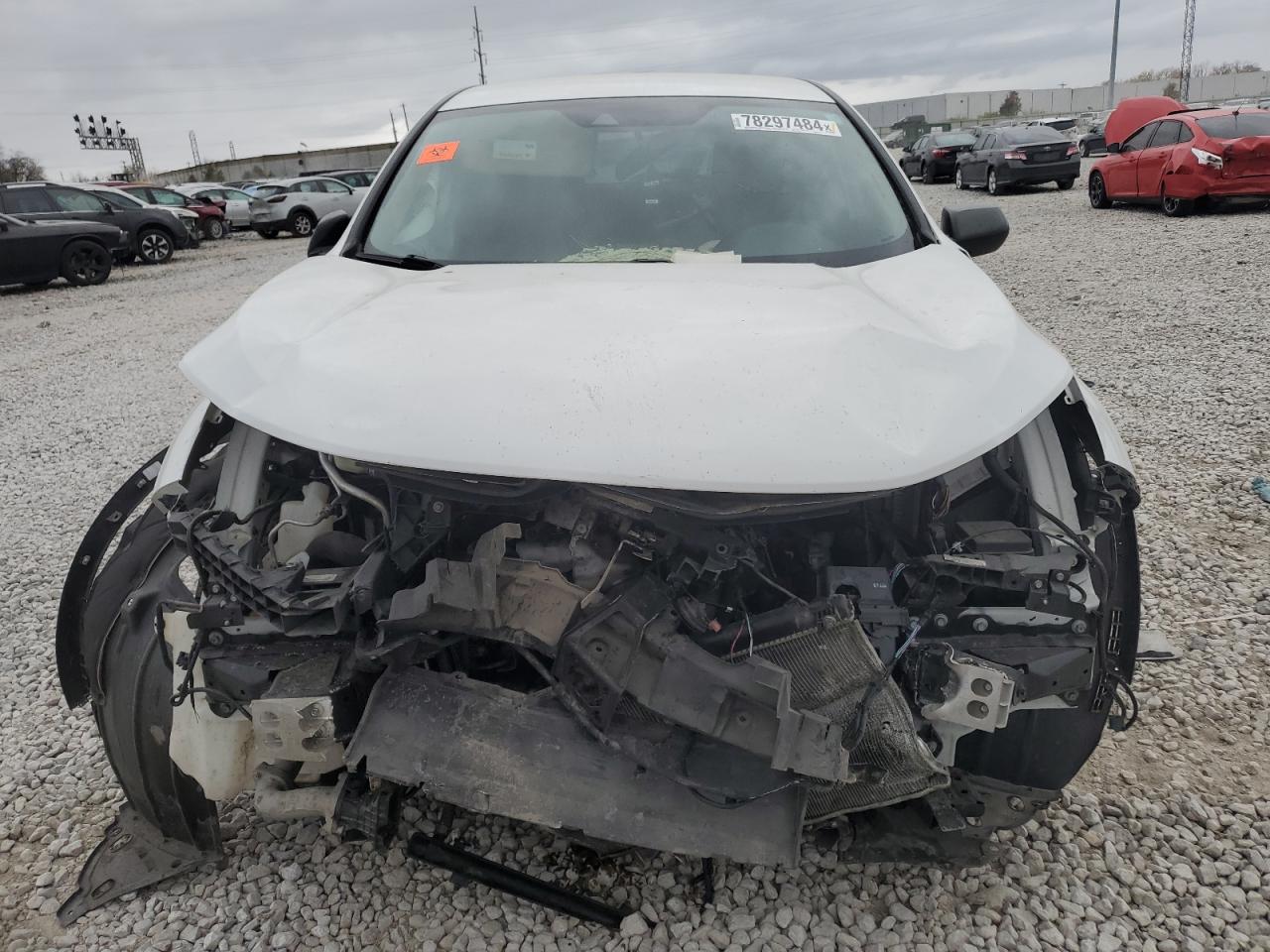 2021 Honda CR-V VIN 5J6RW2H2XML007155 Copart auction photo, front end damage thumbnail 5
