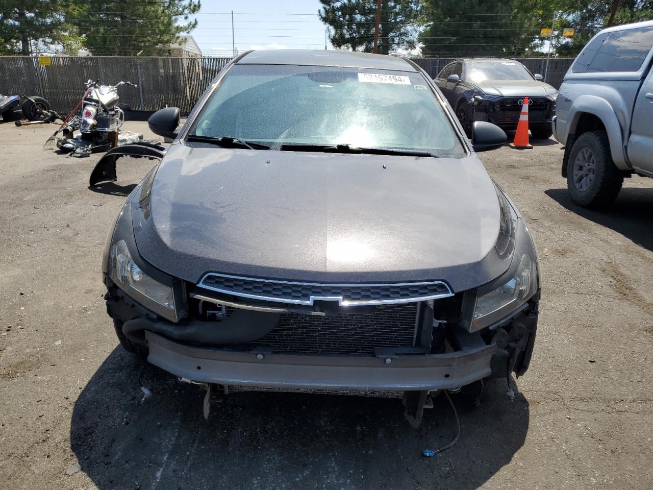 2014 Chevrolet Cruze VIN 1G1PA5SH8E7360412 Copart auction photo, front end damage thumbnail 5