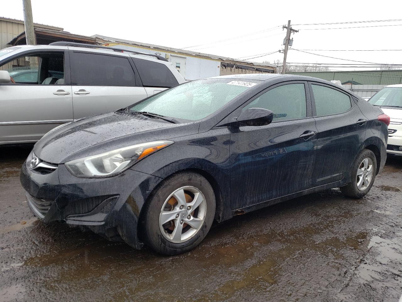 2014 Hyundai Elantra VIN 5NPDH4AE6EH471060