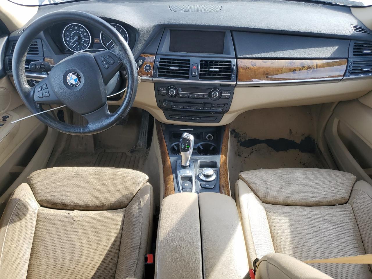 2008 BMW X5 VIN 5UXFE43558L020666 Copart auction photo, side / rear end damage thumbnail 8