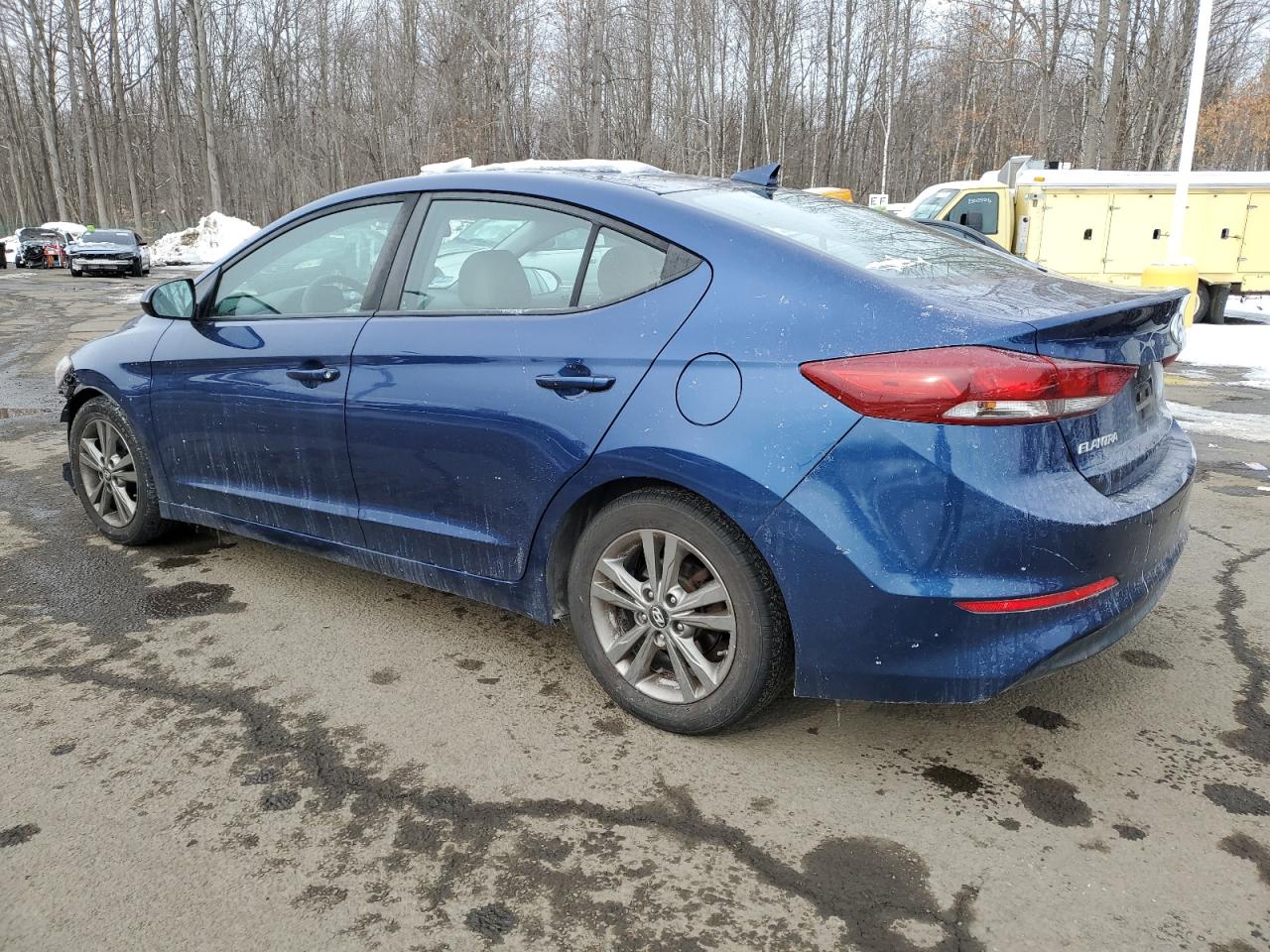 2018 Hyundai Elantra VIN 5NPD84LF2JH363664 Copart auction photo, front end / minor dent/scratches damage thumbnail 2