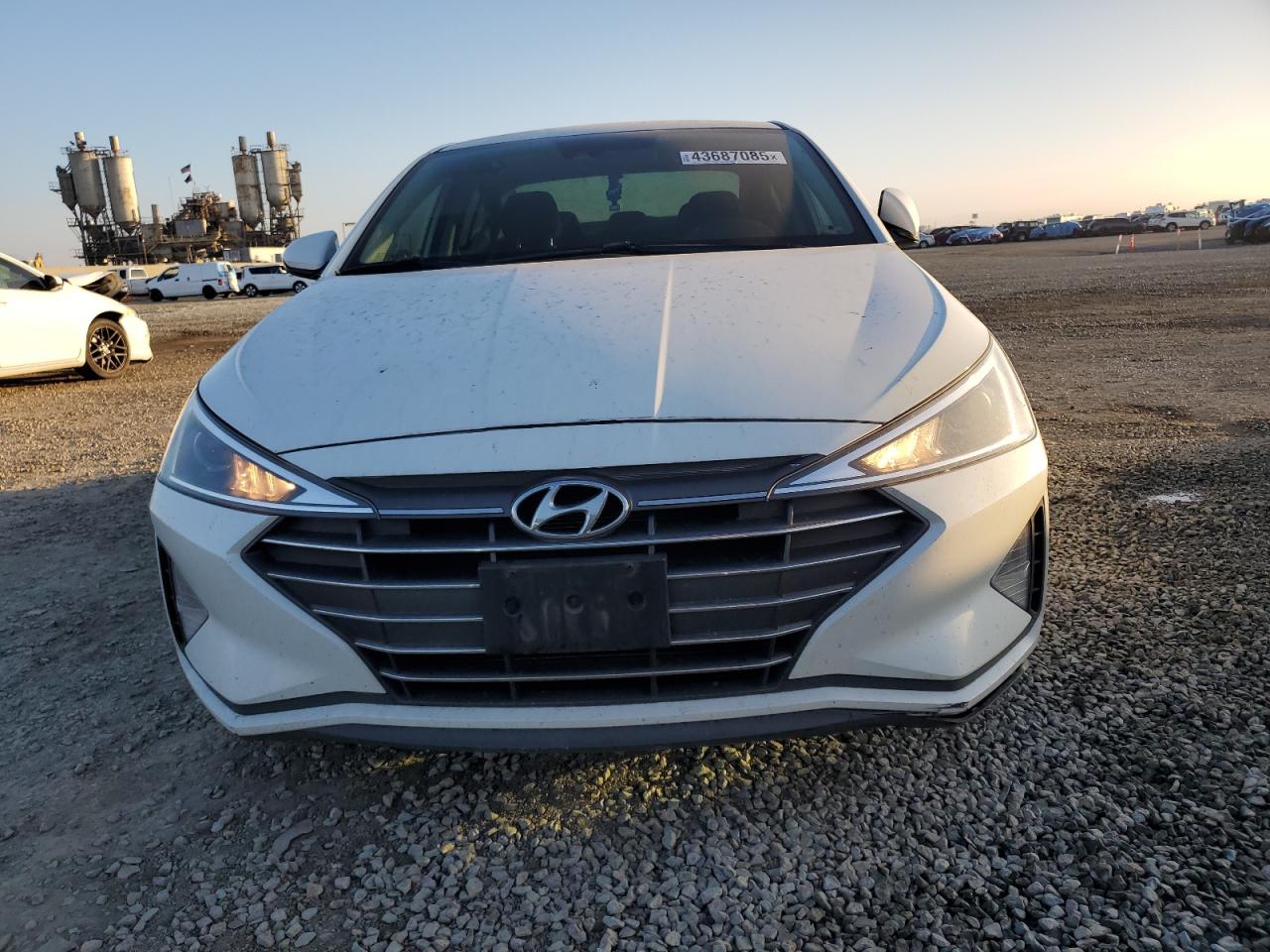 2019 Hyundai Elantra VIN 5NPD84LF5KH444935 Copart auction photo, rear end damage thumbnail 5