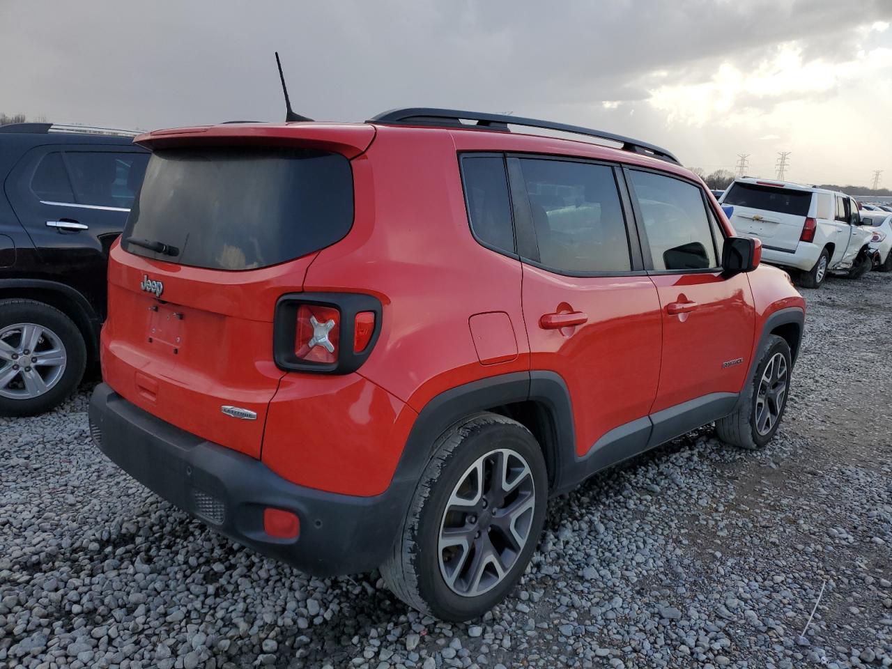 2018 Jeep Renegade VIN ZACCJABB1JPG74202 Copart auction photo, front end damage thumbnail 3