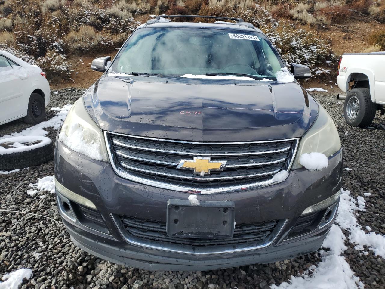 2016 Chevrolet Traverse VIN 1GNKVHKD3GJ322149 Copart auction photo, rear end / side damage thumbnail 5