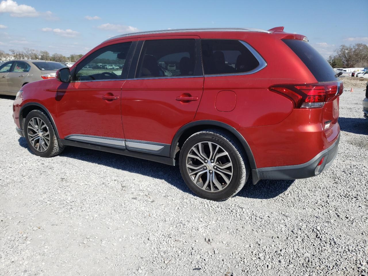 2017 Mitsubishi Outlander VIN JA4AD3A37HZ024204 Copart auction photo, side damage thumbnail 2