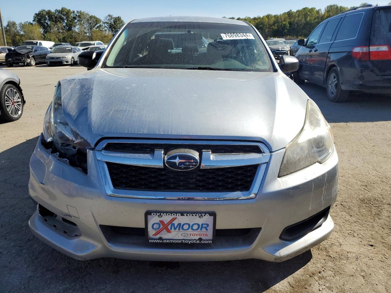 2013 Subaru Legacy VIN 4S3BMCA69D3008927 Copart auction photo, rear end / front end damage thumbnail 5
