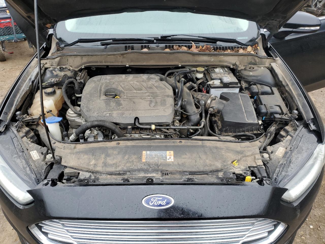 2016 Ford Fusion VIN 3FA6P0HD6GR151745 Copart auction photo, rear end damage thumbnail 11