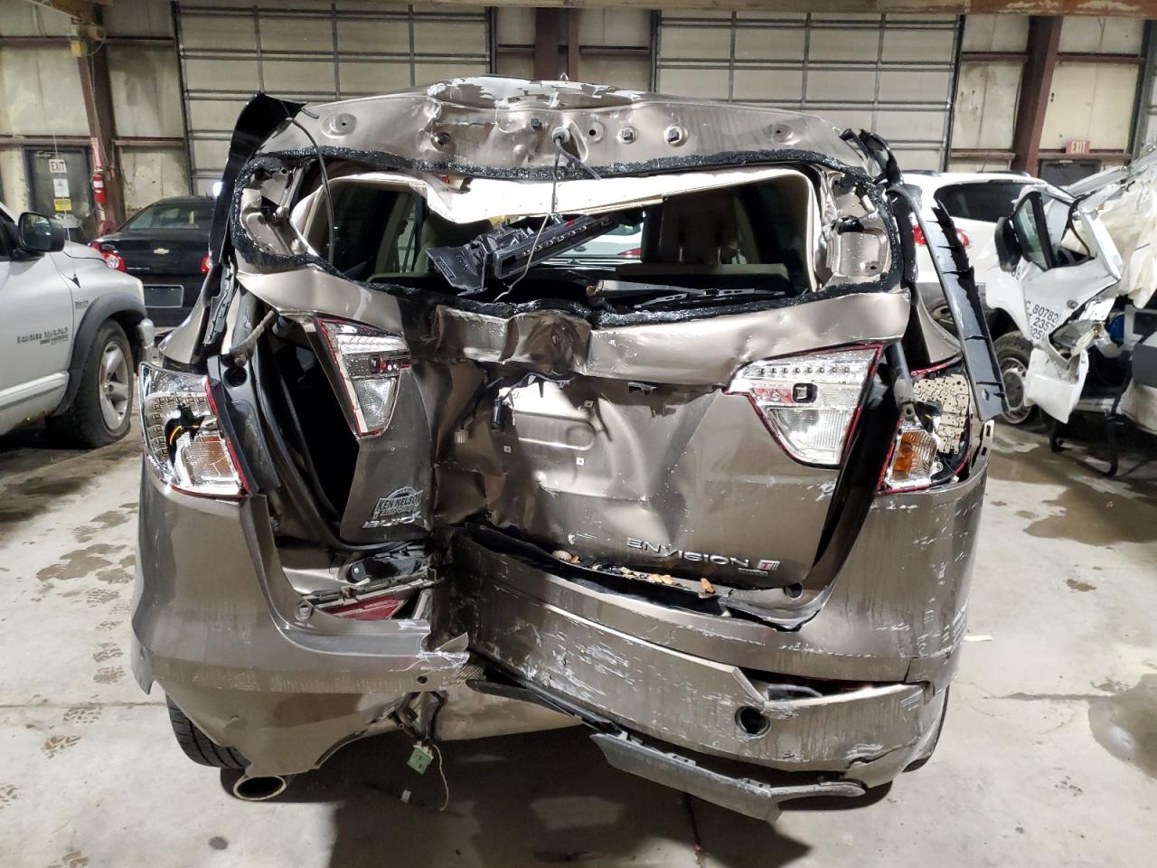 2016 Buick Envision VIN LRBFXFSX6GD177687 Copart auction photo, rear end / all over damage thumbnail 6