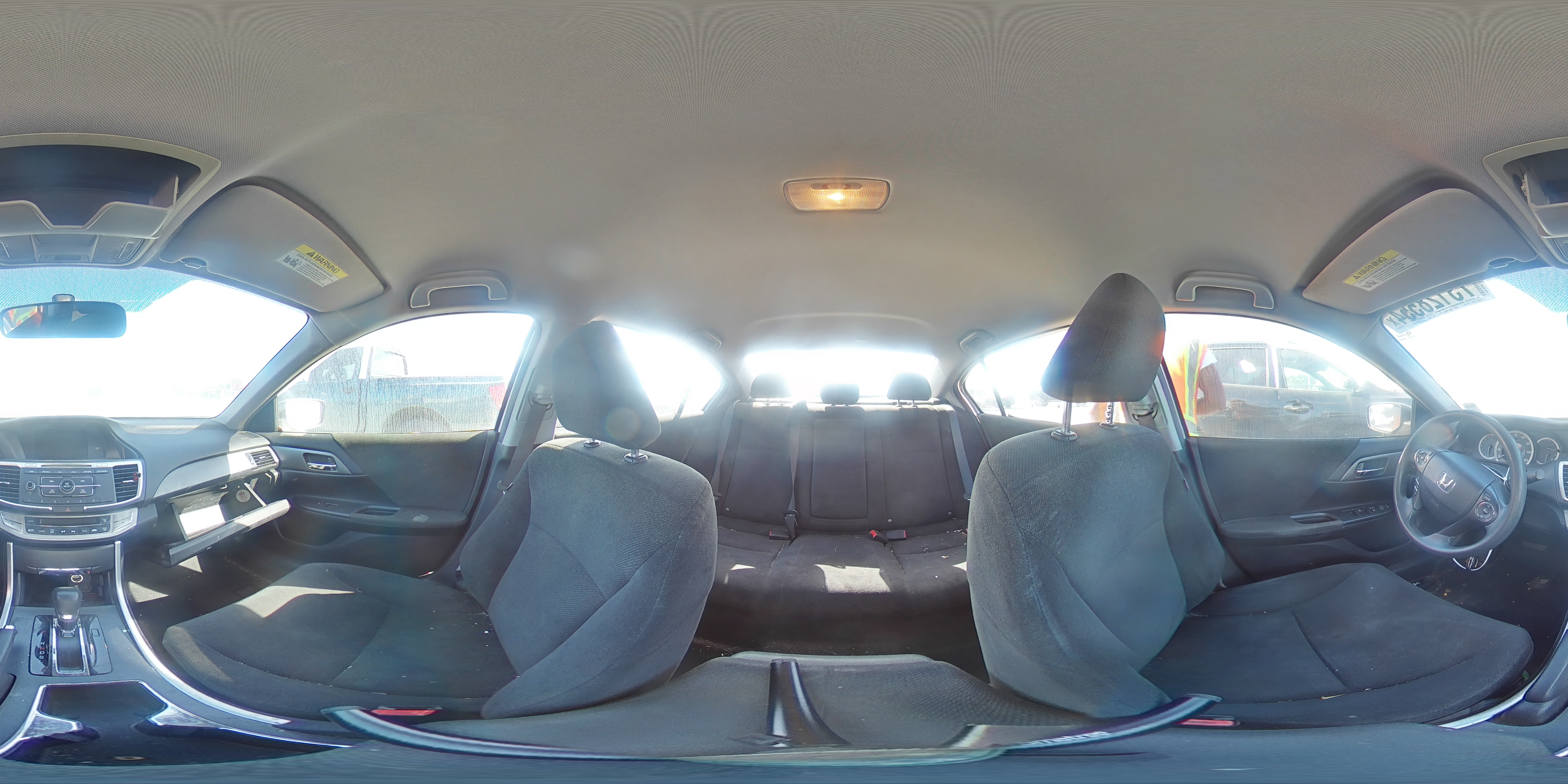 2013 Honda Accord VIN 1HGCR2F32DA131643 Copart auction photo, water/flood / minor dent/scratches damage thumbnail 12