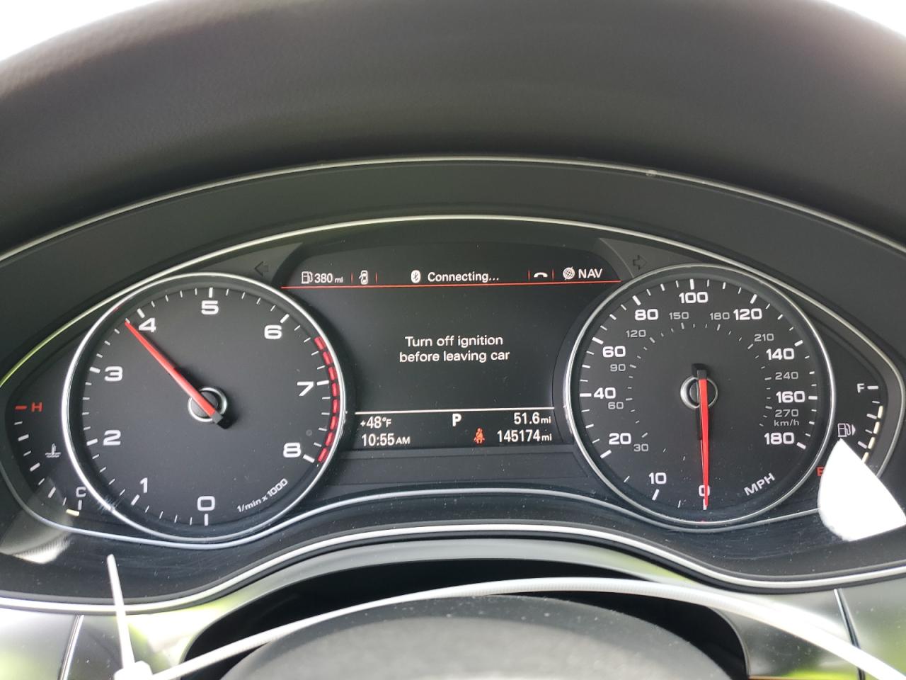 2013 Audi A7 VIN WAU2GAFC8DN100753 Copart auction photo, front end damage thumbnail 9