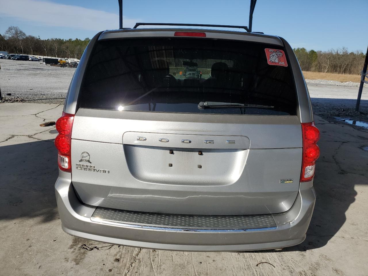 2013 Dodge Caravan VIN 2C4RDGCGXDR719782 Copart auction photo, front end / rear end damage thumbnail 6