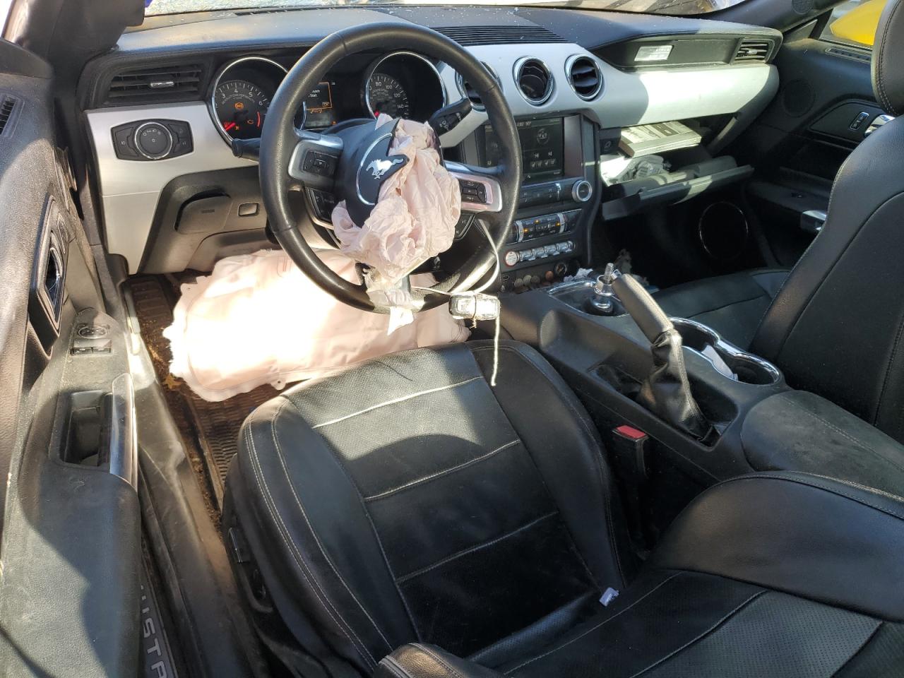 2015 Ford Mustang VIN 1FA6P8CFXF5316916 Copart auction photo, front end damage thumbnail 8