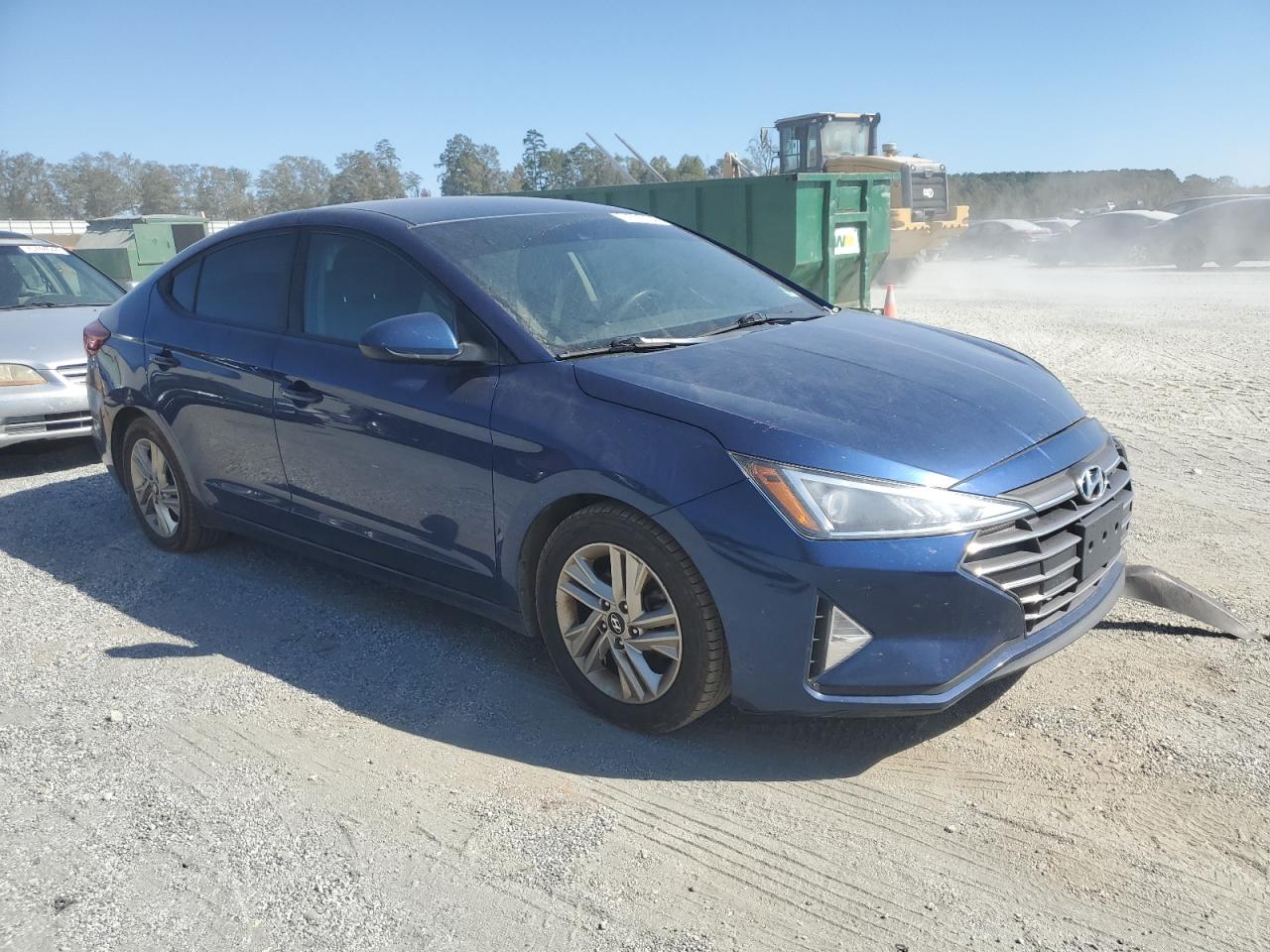 2019 Hyundai Elantra VIN 5NPD84LFXKH471631 Copart auction photo, front end damage thumbnail 4