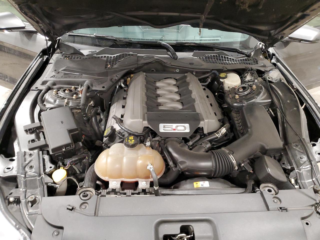 2015 Ford Mustang VIN 1FA6P8CF9F5299607 Copart auction photo, all over damage thumbnail 11