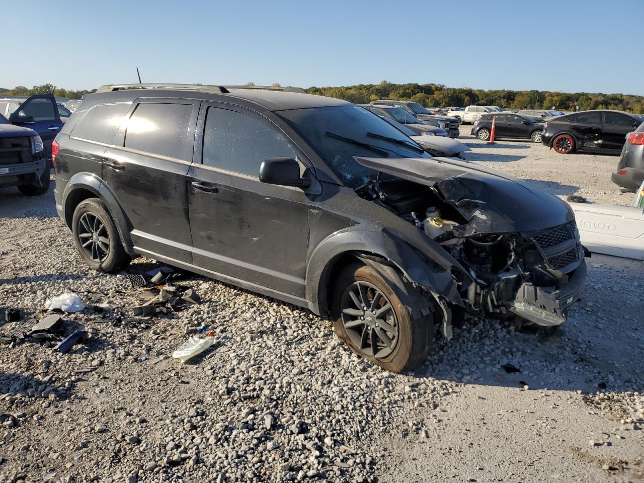 2020 Dodge Journey VIN 3C4PDCABXLT278223 Copart auction photo, front end damage thumbnail 4