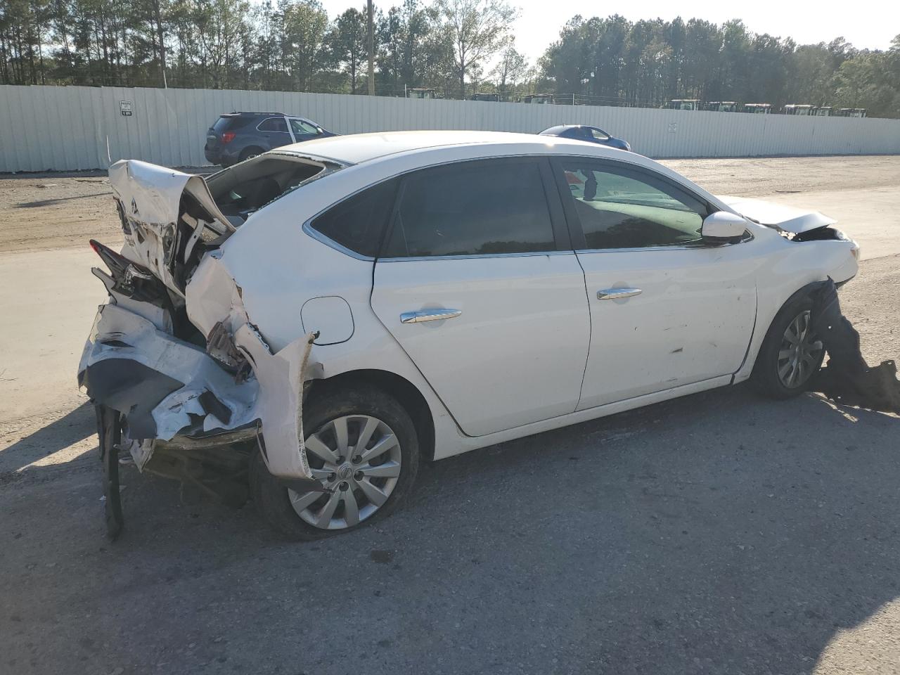 2016 Nissan Sentra VIN 3N1AB7AP0GY254488 Copart auction photo, all over damage thumbnail 3