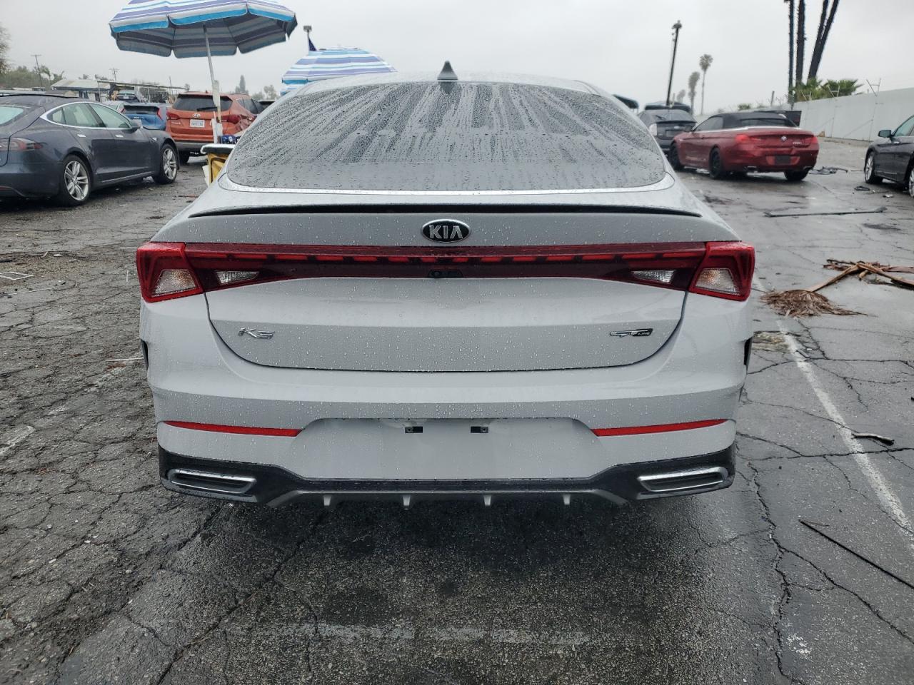 2021 KIA K5 VIN 5XXG64J25MG051146 Copart auction photo, front end / side damage thumbnail 6